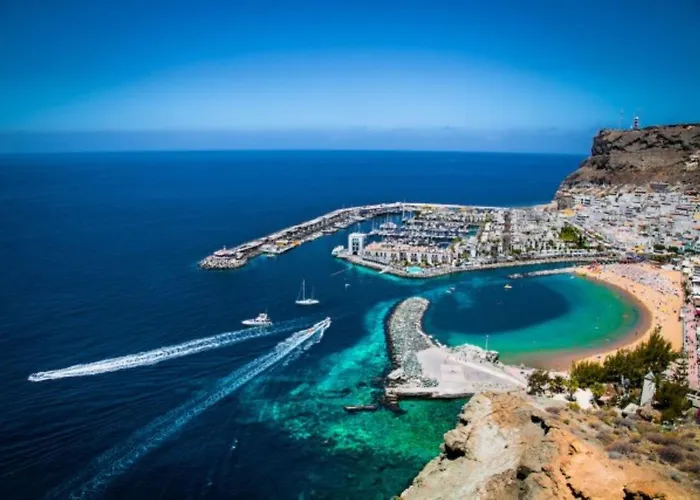 Harbour 374 With Private Roof Terrace In Puerto De Mogan