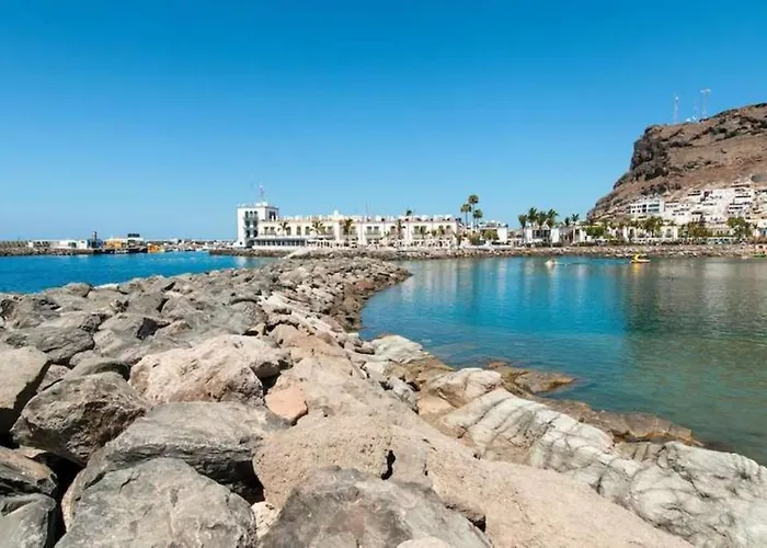 Harbour 374 With Private Roof Terrace In Puerto De Mogan